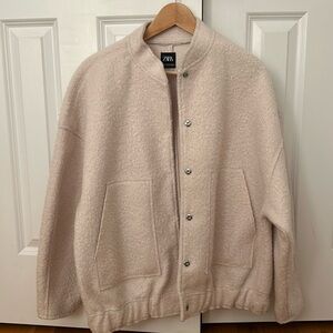 Zara Oversized Bomber Jacker - LIKE NEW
